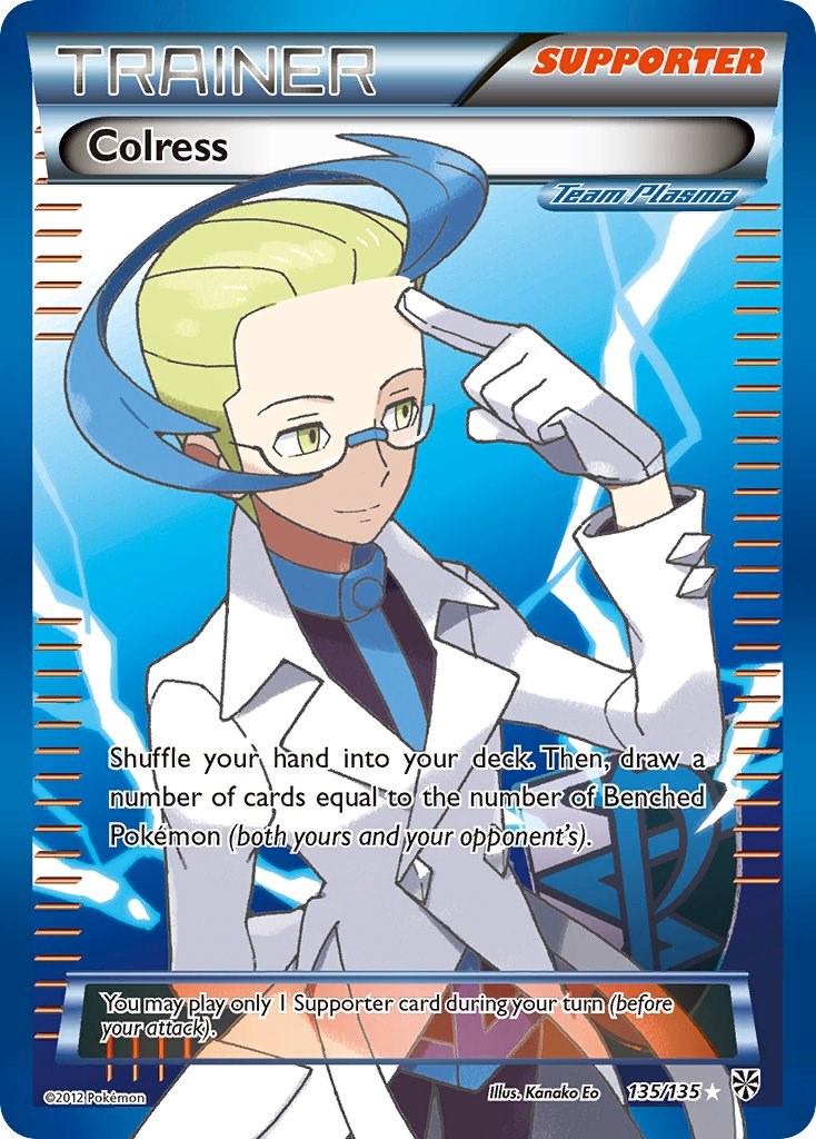 Colress (Team Plasma) (135 Full Art) [PLS - 135/135]