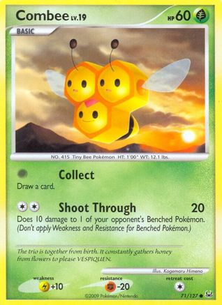 Combee 071  Platinum - Common