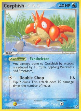 Corphish 057  - Reverse Holofoil Deoxys - Common