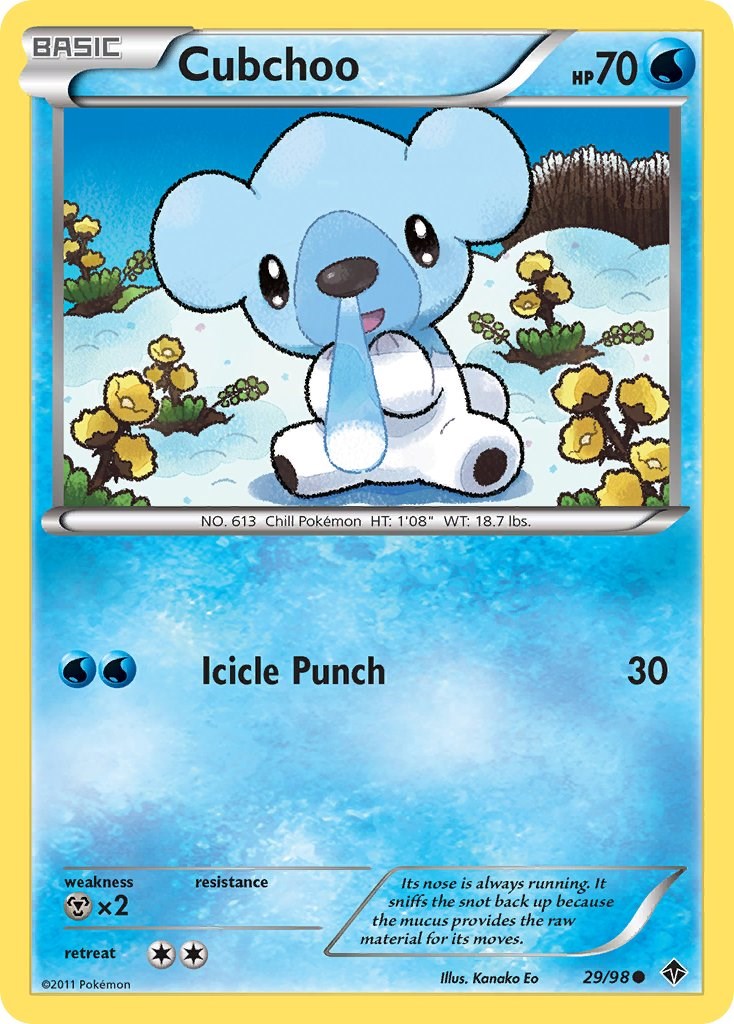 Cubchoo [EPO - 29/98]