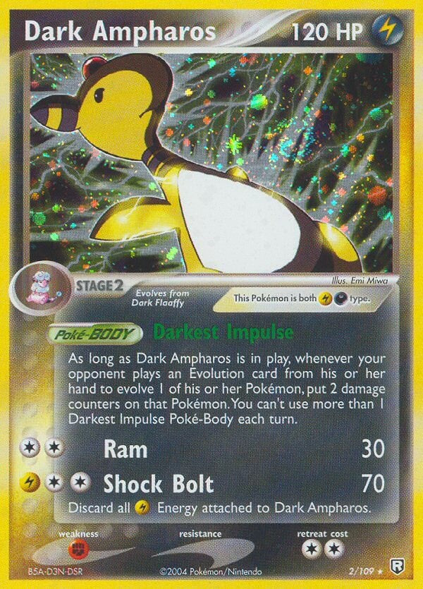 Dark Ampharos [RR - 2/109]