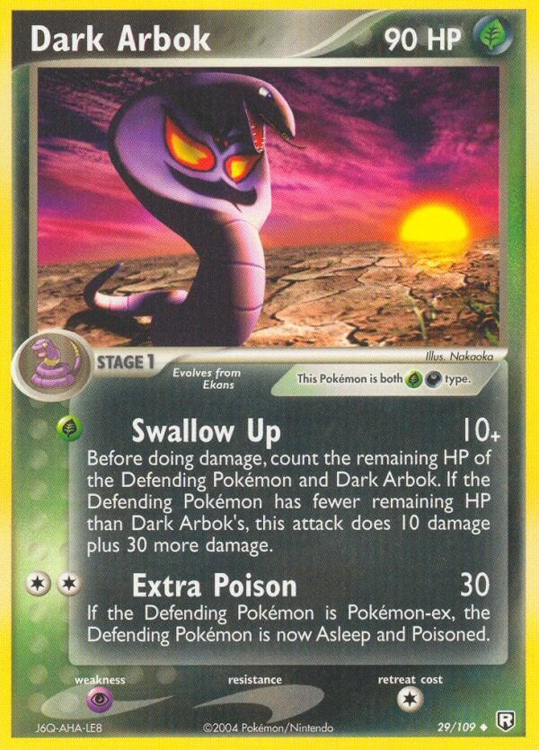 Dark Arbok [RR - 29/109]