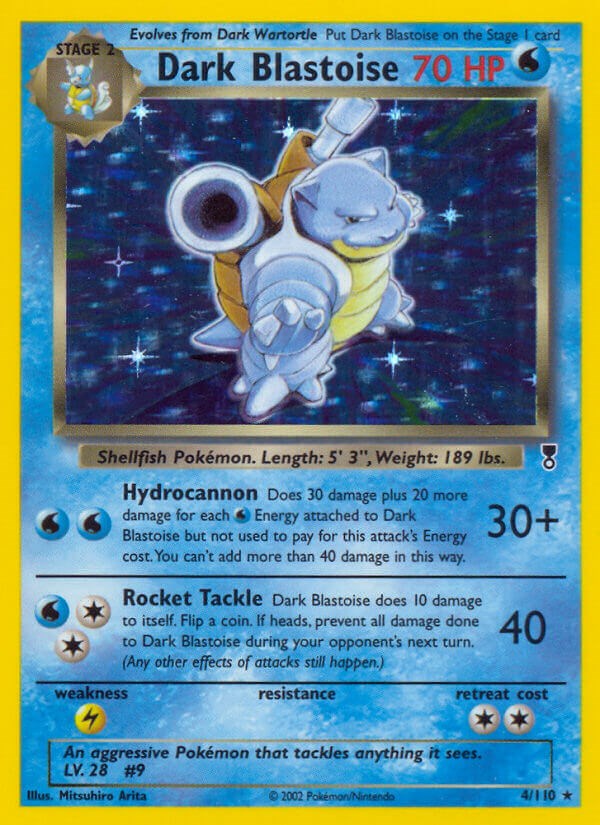 Dark Blastoise [LC - 004/110]