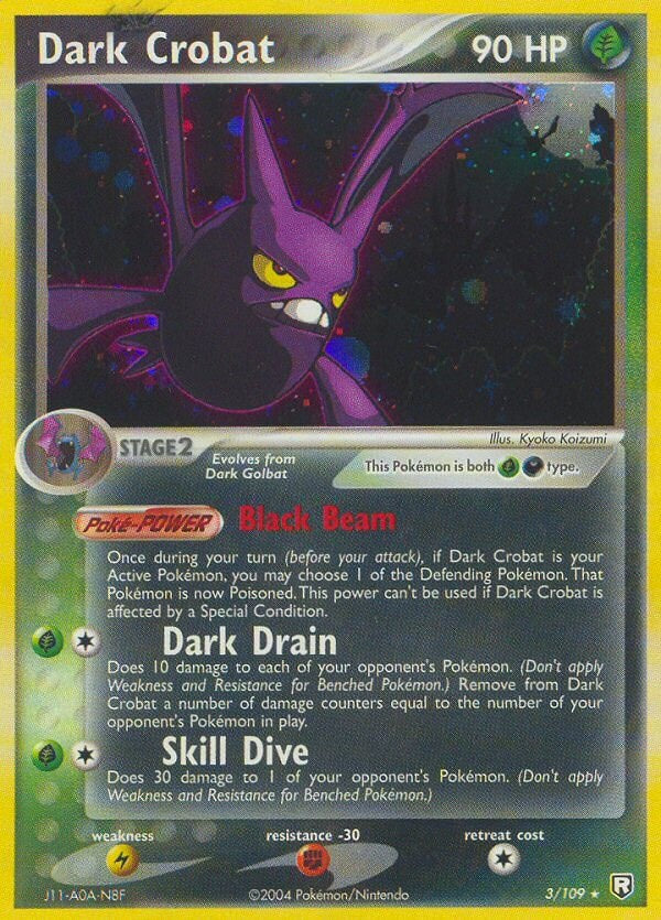 Dark Crobat [RR - 3/109]