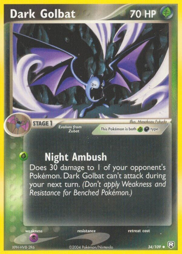 Dark Golbat [RR - 34/109]