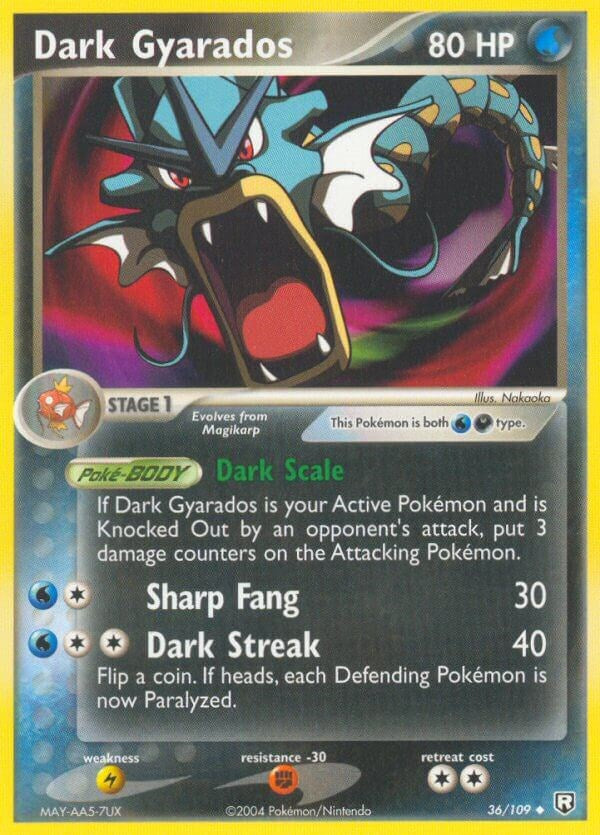 Dark Gyarados [RR - 36/109]