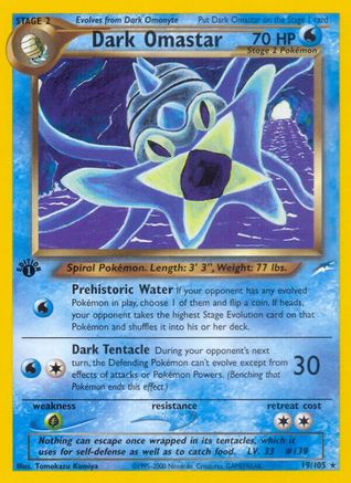 Dark Omastar 019/105 Neo Destiny - Rare