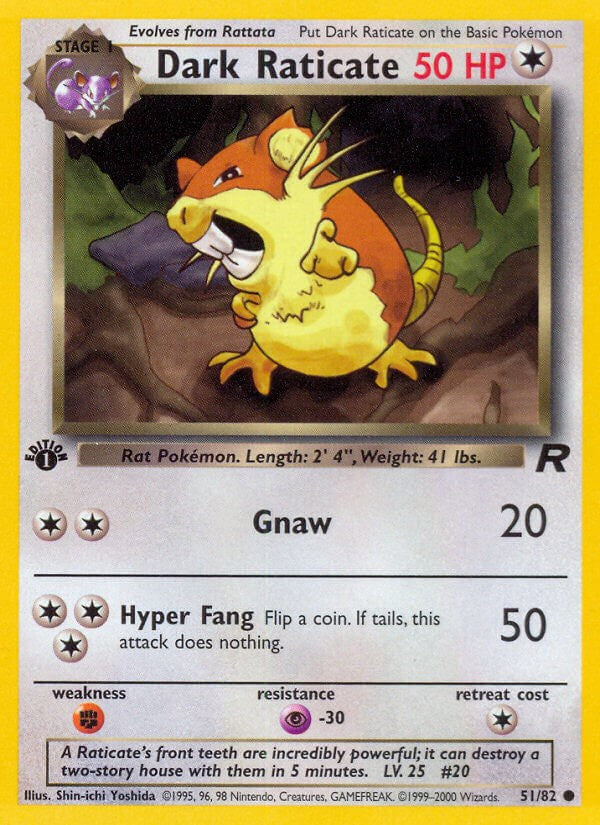 Dark Raticate [TR - 051]