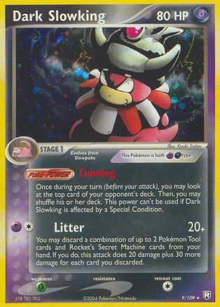 Dark Slowking 009  - Holofoil Team Rocket Returns - Holo Rare