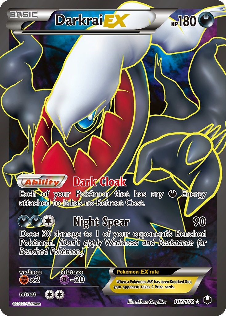 Darkrai EX (107 Full Art) [DEX - 107/108]