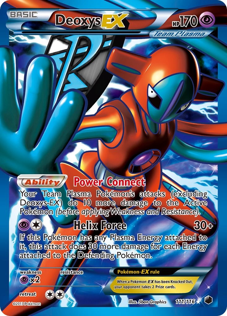 Deoxys EX (Team Plasma) (Full Art) [PLF - 111/116]