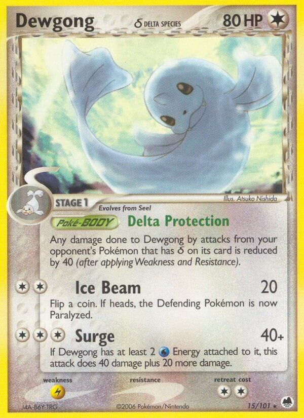 Dewgong (Delta Species) [DF - 15/101]