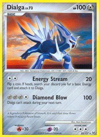 Dialga (23) 023  Platinum - Rare