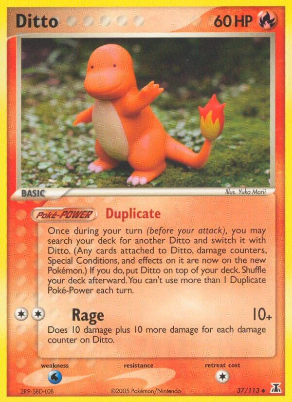 Ditto - 037/113 (Charmander) [DS - 37/113]