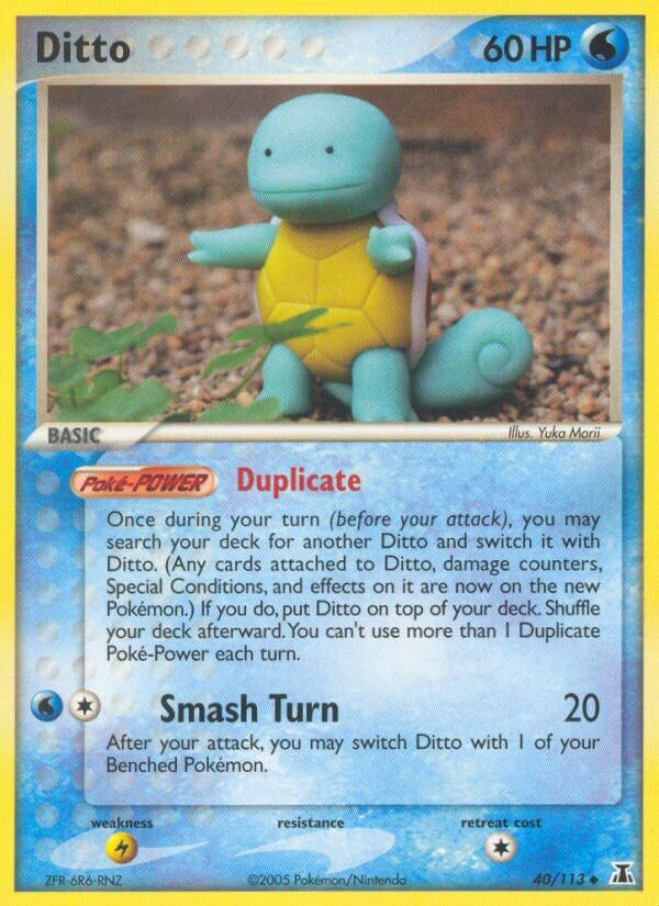 Ditto - 040/113 (Squirtle) [DS - 40/113]