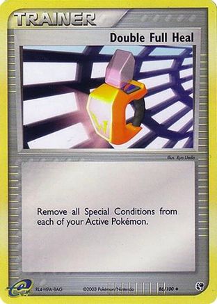 Double Full Heal 086  - Reverse Holofoil Sandstorm - Uncommon