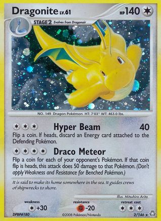 Dragonite 002 Legends Awakened - Holo Rare