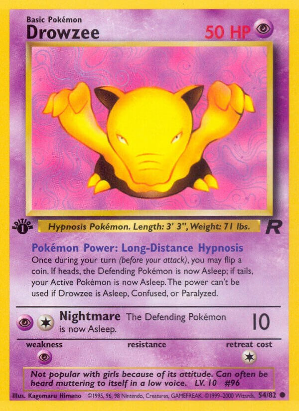 Drowzee [TR - 054]