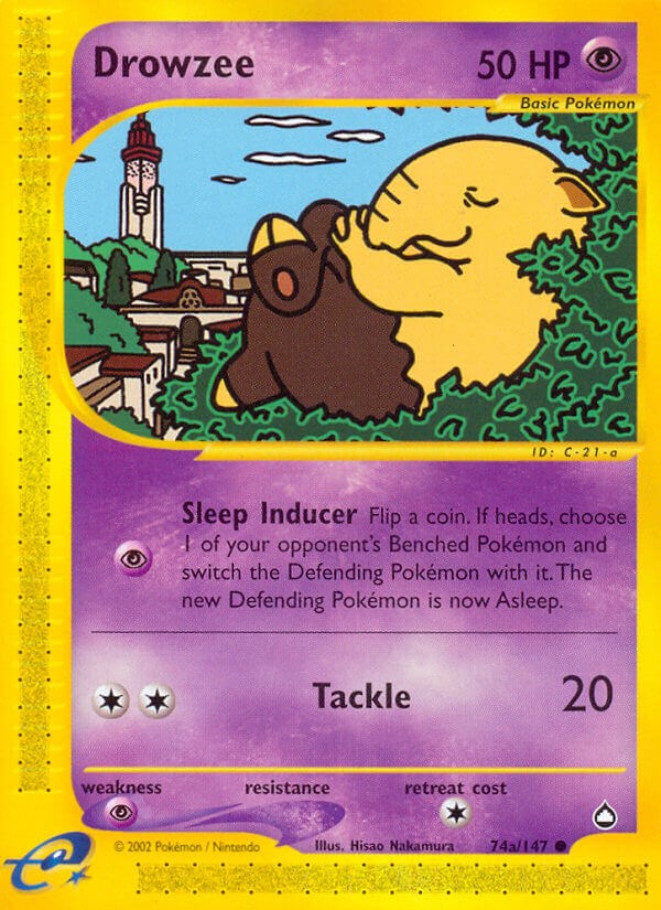 Drowzee (74a) [AQ - 074a/147]