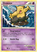 Drowzee 062/123 HeartGold SoulSilver - Common