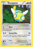 Dunsparce  - Reverse Holofoil XY Base Set - Uncommon