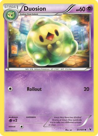 Duosion 051  - Reverse Holofoil Noble Victories - Uncommon
