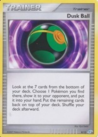 Dusk Ball 009  DP Trainer Kit Manaphy & Lucario - Common