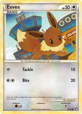 Eevee (47) 047/90  Undaunted - Common