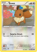 Eevee (83) 083  - Reverse Holofoil Dark Explorers - Common