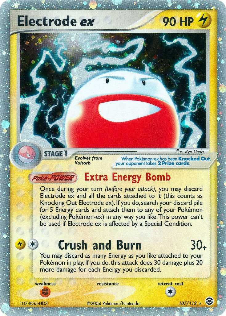 Electrode ex [RG - 107/112]