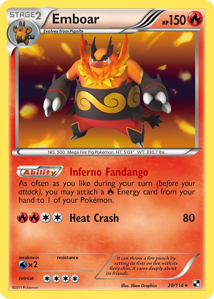 Emboar (20) [BLW - 20/114]