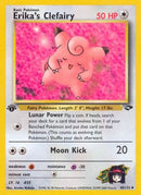 Erika's Clefairy 040/132  - 1st Edition Gym Challenge - Uncommon