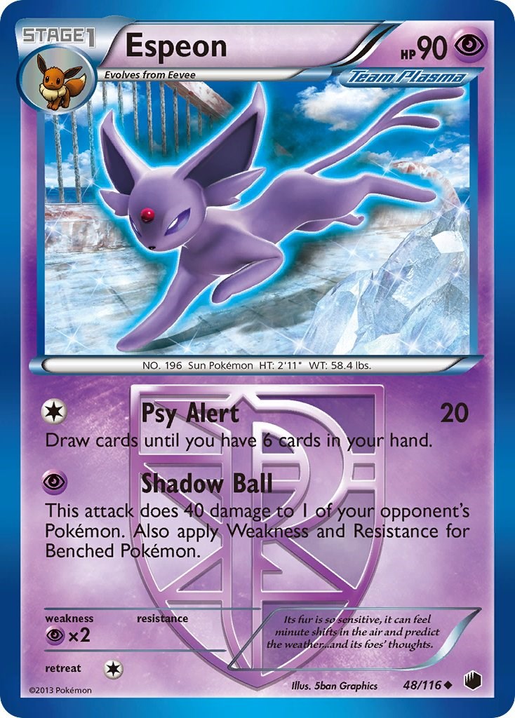 Espeon Team Plasma [PLF - 48/116]