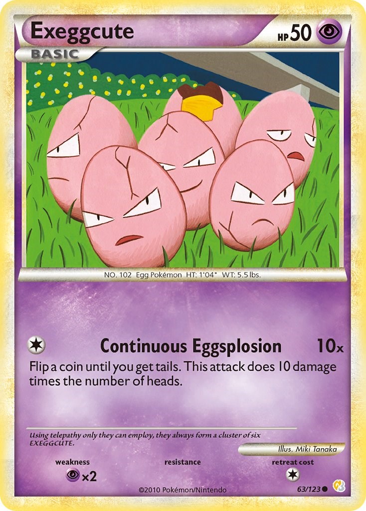 Exeggcute [HS - 63/123]