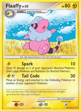 Flaaffy 048  - Reverse Holofoil Platinum - Uncommon