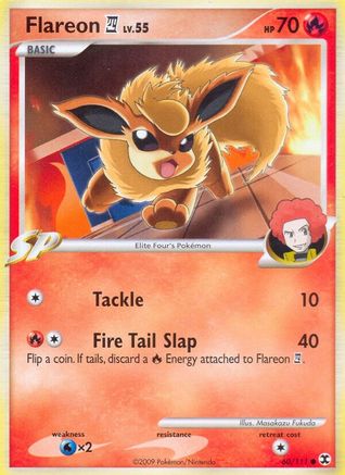Flareon E4 060/111  - Reverse Holofoil Rising Rivals - Common