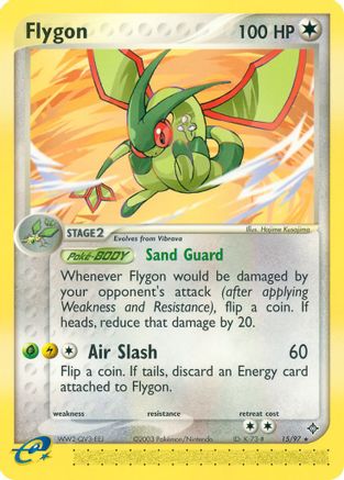 Flygon 015/97  Dragon - Rare
