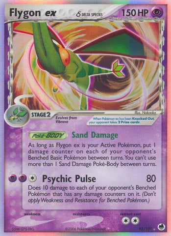 Flygon ex (Delta Species) [DF - 92/101]