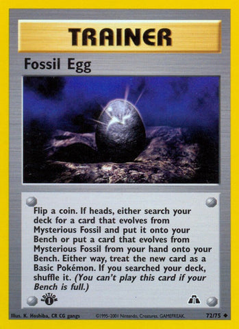 Fossil Egg [N2 - 72/75]