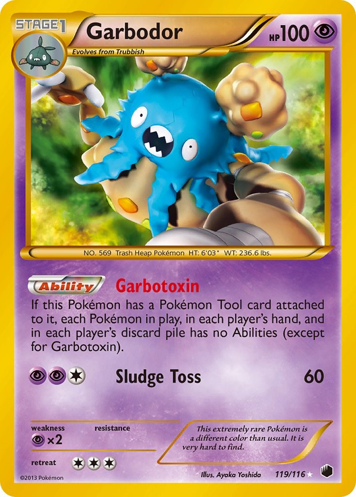 Garbodor (119 Secret Rare) [PLF - 119/116]