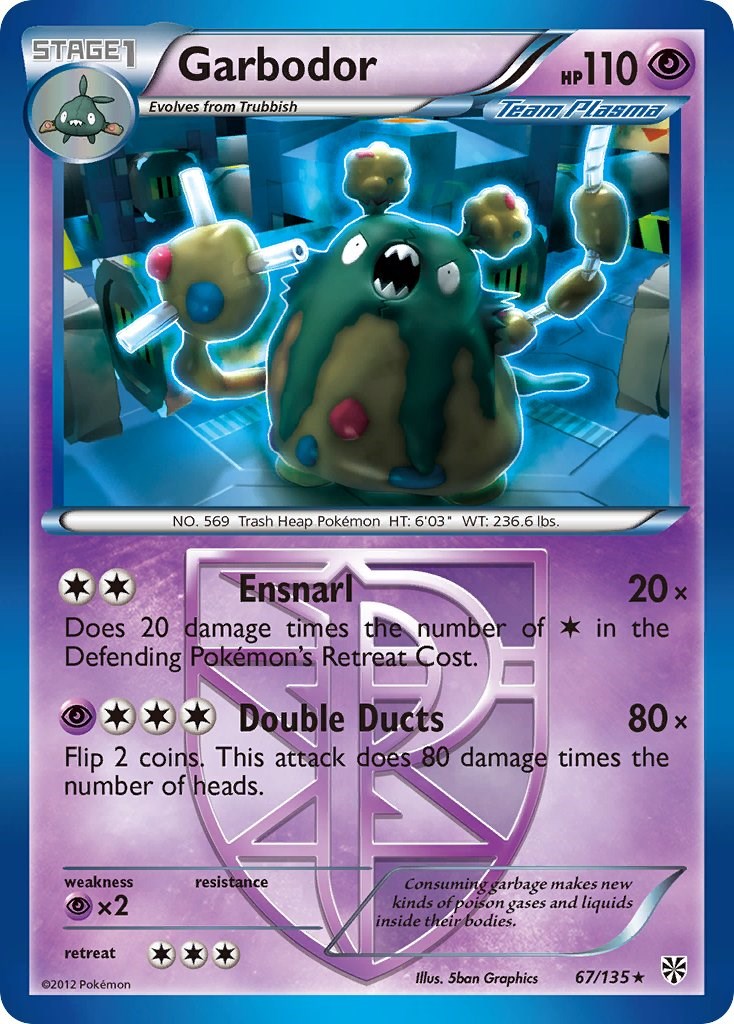 Garbodor (Team Plasma) (67) [PLS - 67/135]