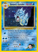Giovanni's Gyarados  - Unlimited Holofoil Gym Challenge - Holo Rare