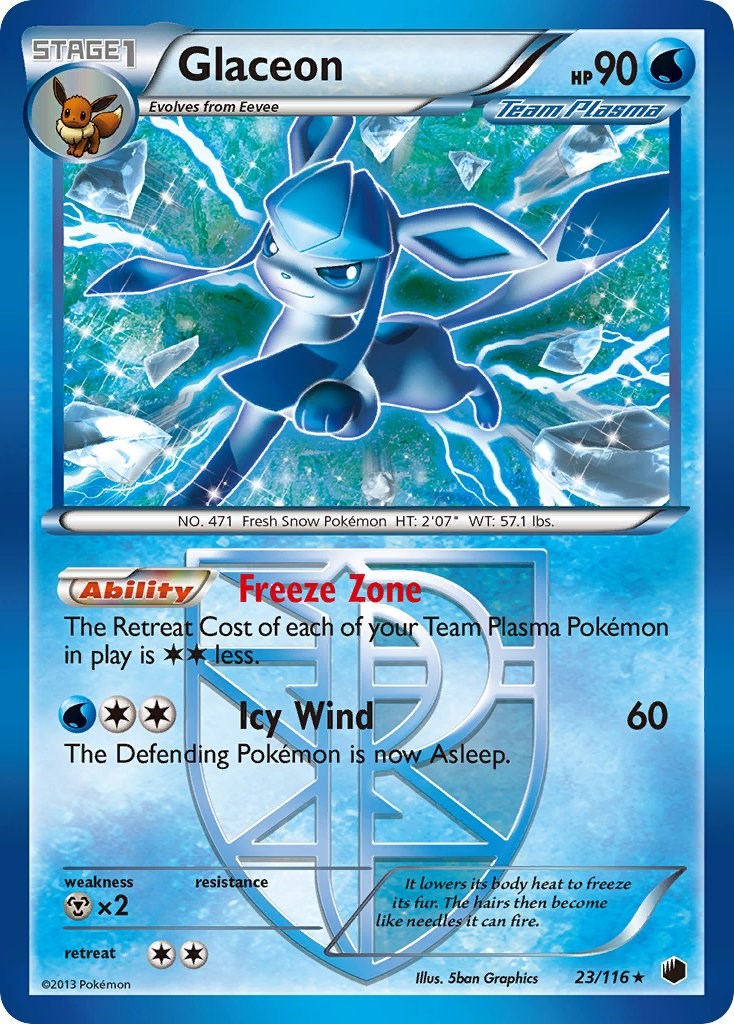 Glaceon (Team Plasma) [PLF - 23/116]