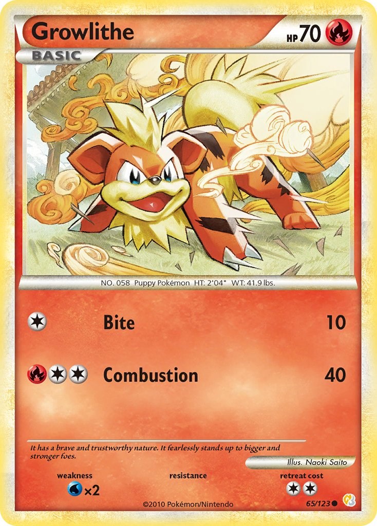 Growlithe [HS - 65/123]