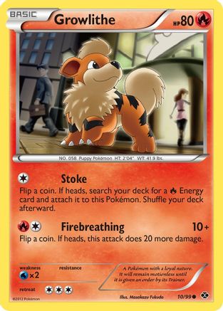 Growlithe (10) 010  Next Destinies - Common