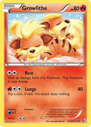Growlithe RC4/RC25  - Holofoil Legendary Treasures Radiant Collection - Uncommon