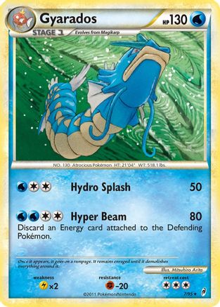 Gyarados - Reverse Holofoil Call of Legends