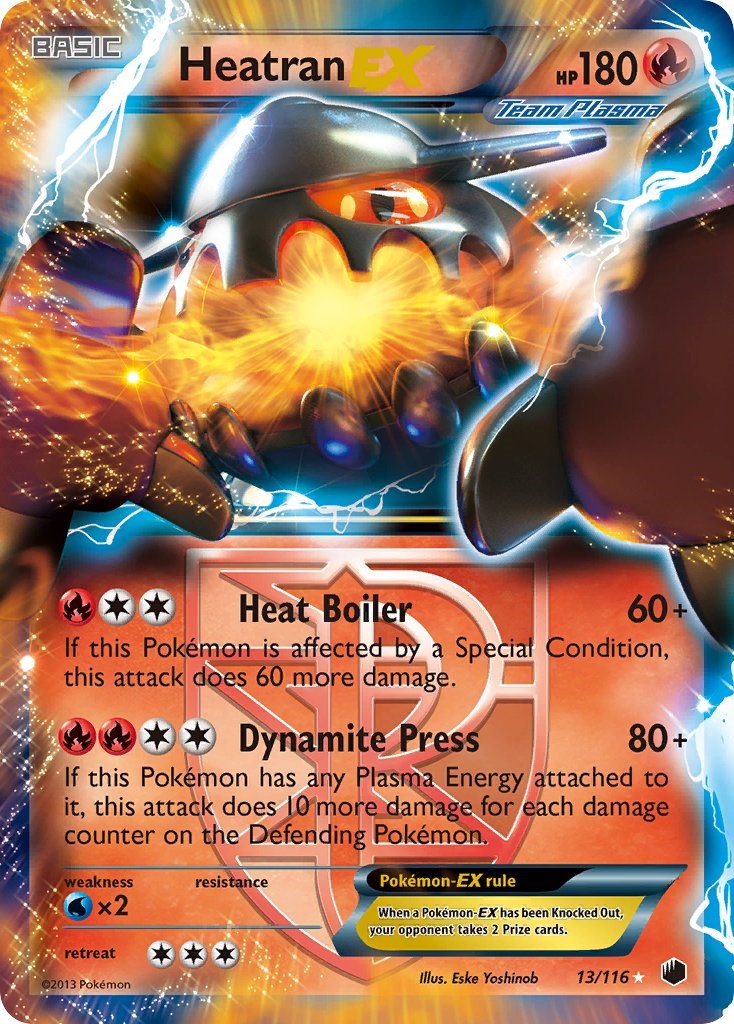 Heatran EX (Team Plasma) [PLF - 13/116]