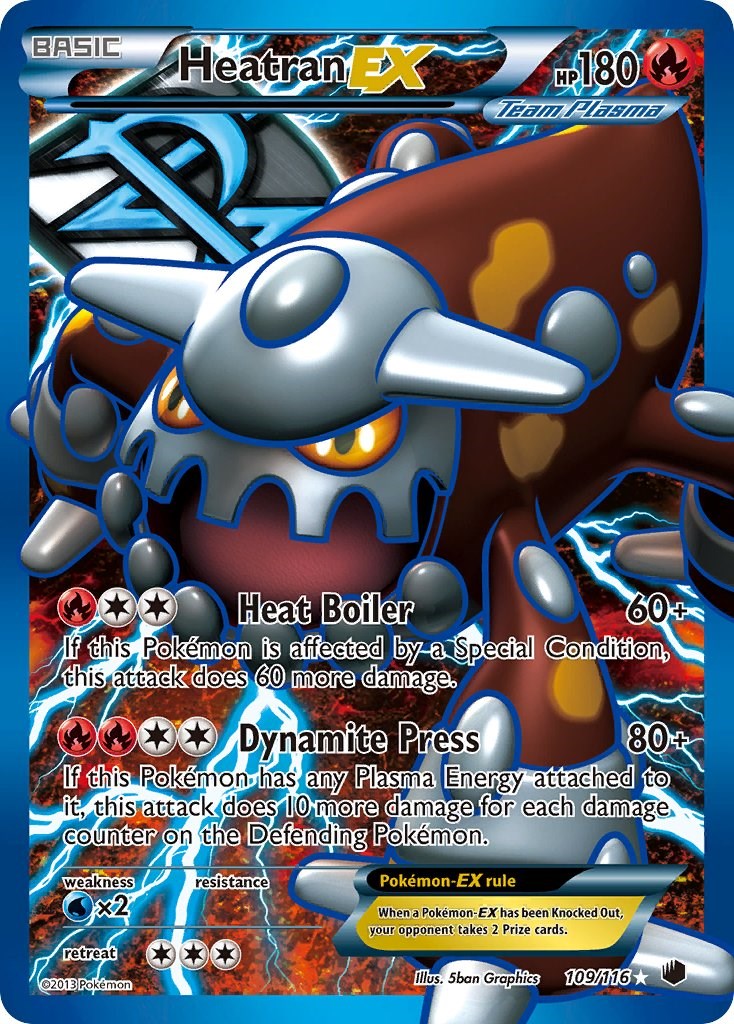 Heatran EX (Team Plasma) (Full Art) [PLF - 109/116]