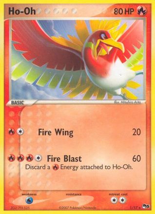 Ho-Oh/017  - Holofoil POP Series 5 - Rare